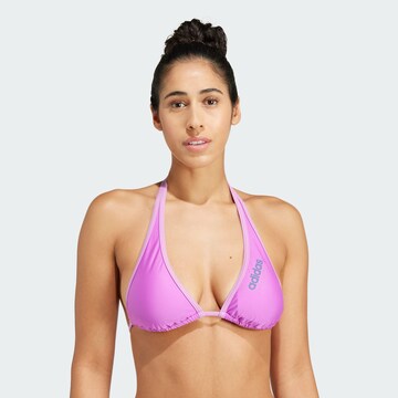 ADIDAS SPORTSWEAR Triangle Bikini in Purple
