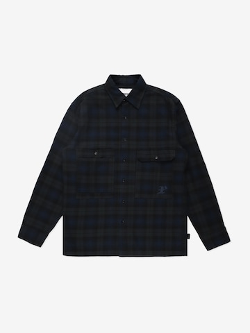 Prosto Shirt 'Check' in Blue