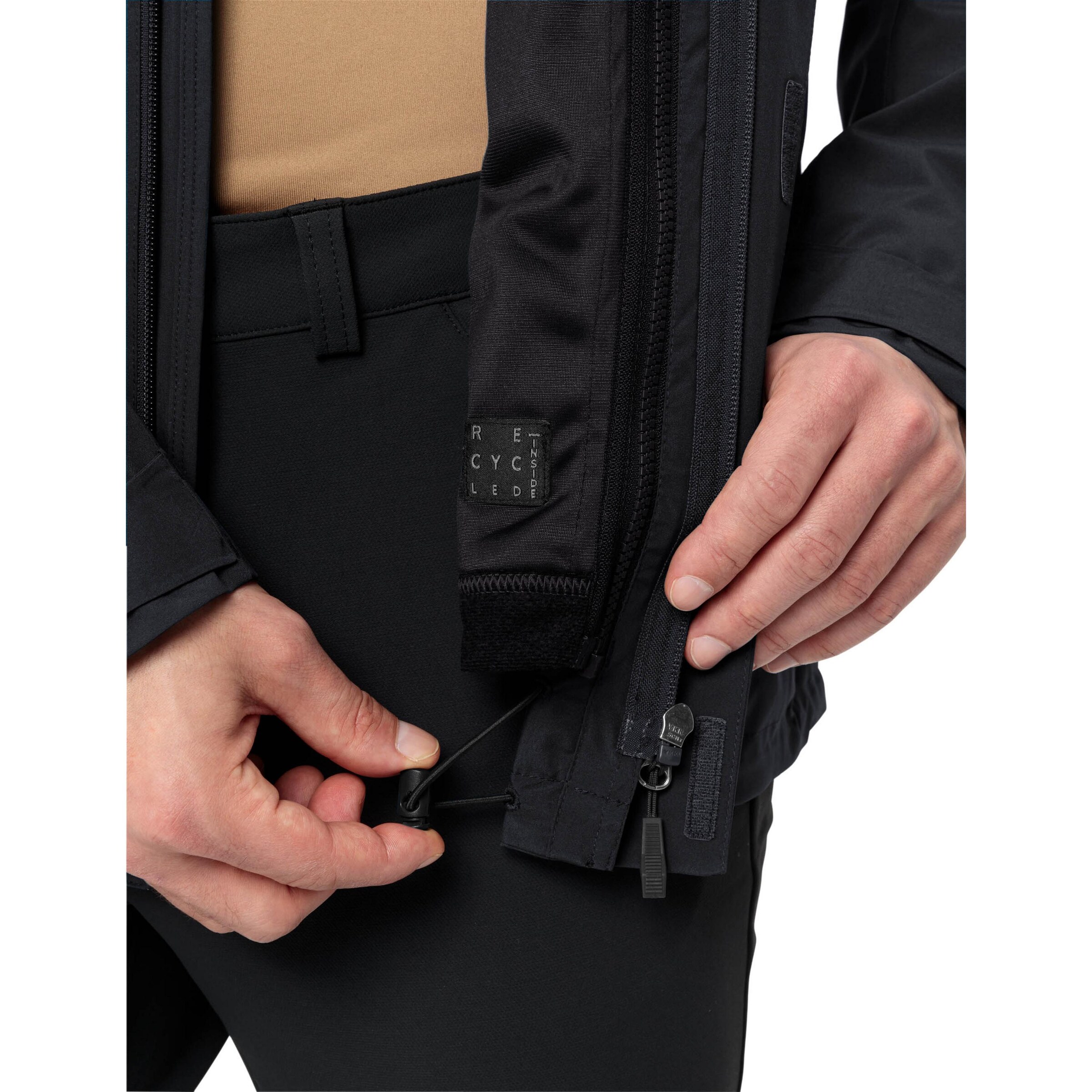 VAUDE Outdoorjacke 'Rosemoor' in Schwarz