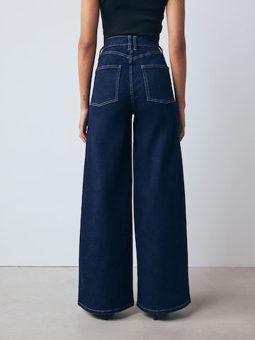 Next Wide leg Jeans in Blue
