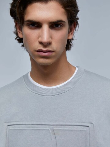 ScalpersSweater majica 'Engraving' - siva boja