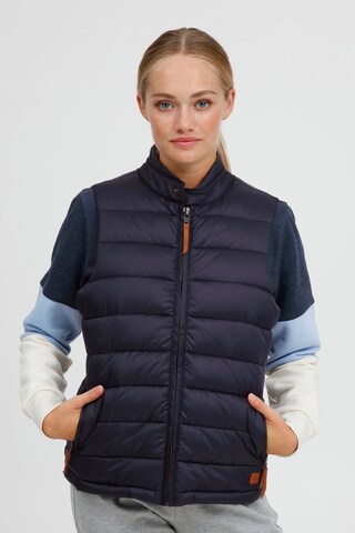 Oxmo Bodywarmer 'CAMILLA' in Blauw: voorkant