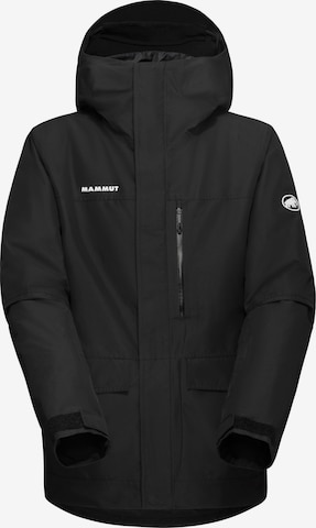 MAMMUT Sportjacke 'Fall Line' in Schwarz: Vorderseite