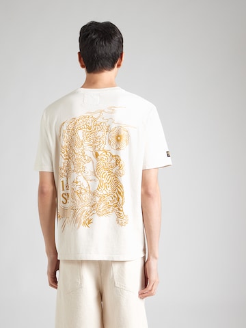 Superdry & Co Shirt 'TOKYO NARRATIVE' in Grey: front