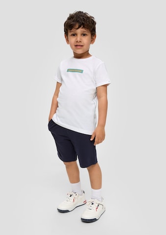 T-Shirt s.Oliver en blanc