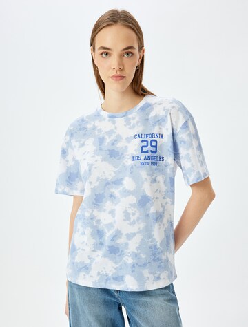 Koton T-Shirt in Blau: Vorderseite