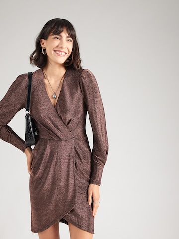 Morgan Cocktailjurk '232-RNINO' in Bruin: voorkant