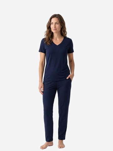 Hanro Pyjama 'Sleep & Lounge'‌‌‌‌‌‌‌ in Blau