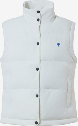 North Sails Sportbodywarmer 'Fuego' in Wit: voorkant