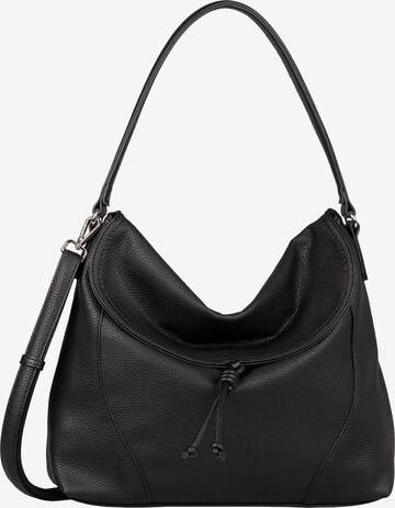 TOM TAILOR Shoulder Bag 'Malia' in Black: front