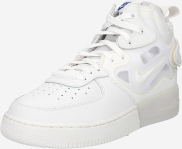 Nike Sportswear Kotníkové tenisky 'AIR FORCE 1' – bílá: přední strana