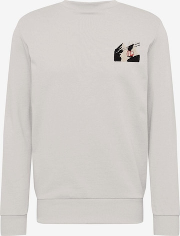 WESTMARK LONDON Sweatshirt 'Destination Alps' in Beige: front