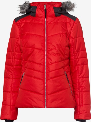 ICEPEAK Athletic Jacket in Red: front