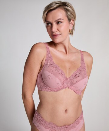 Hunkemöller T-shirt BH 'Diva' in Roze: voorkant