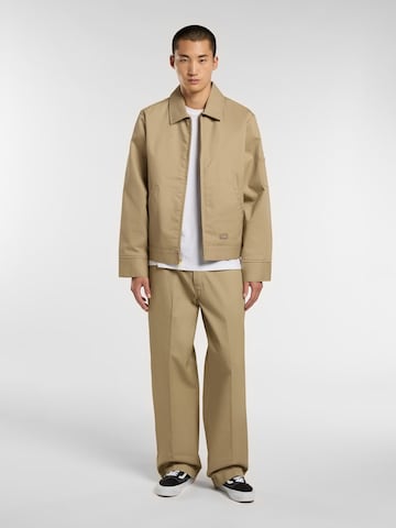 DICKIES Свободный крой Плиссированные брюки в Зеленый