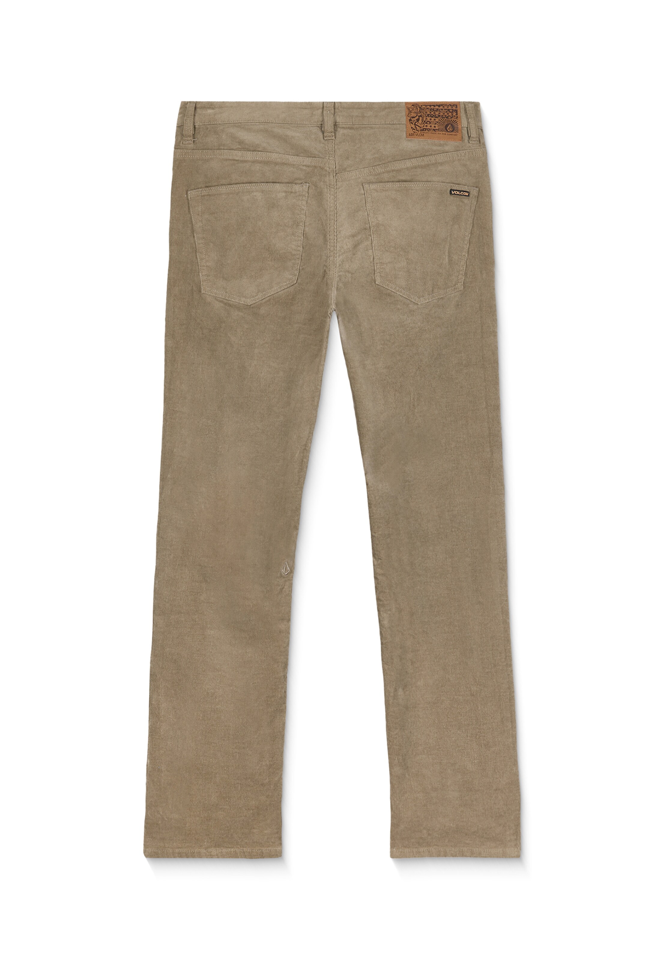Volcom regular Παντελόνι 'SOLVER' σε καφέ