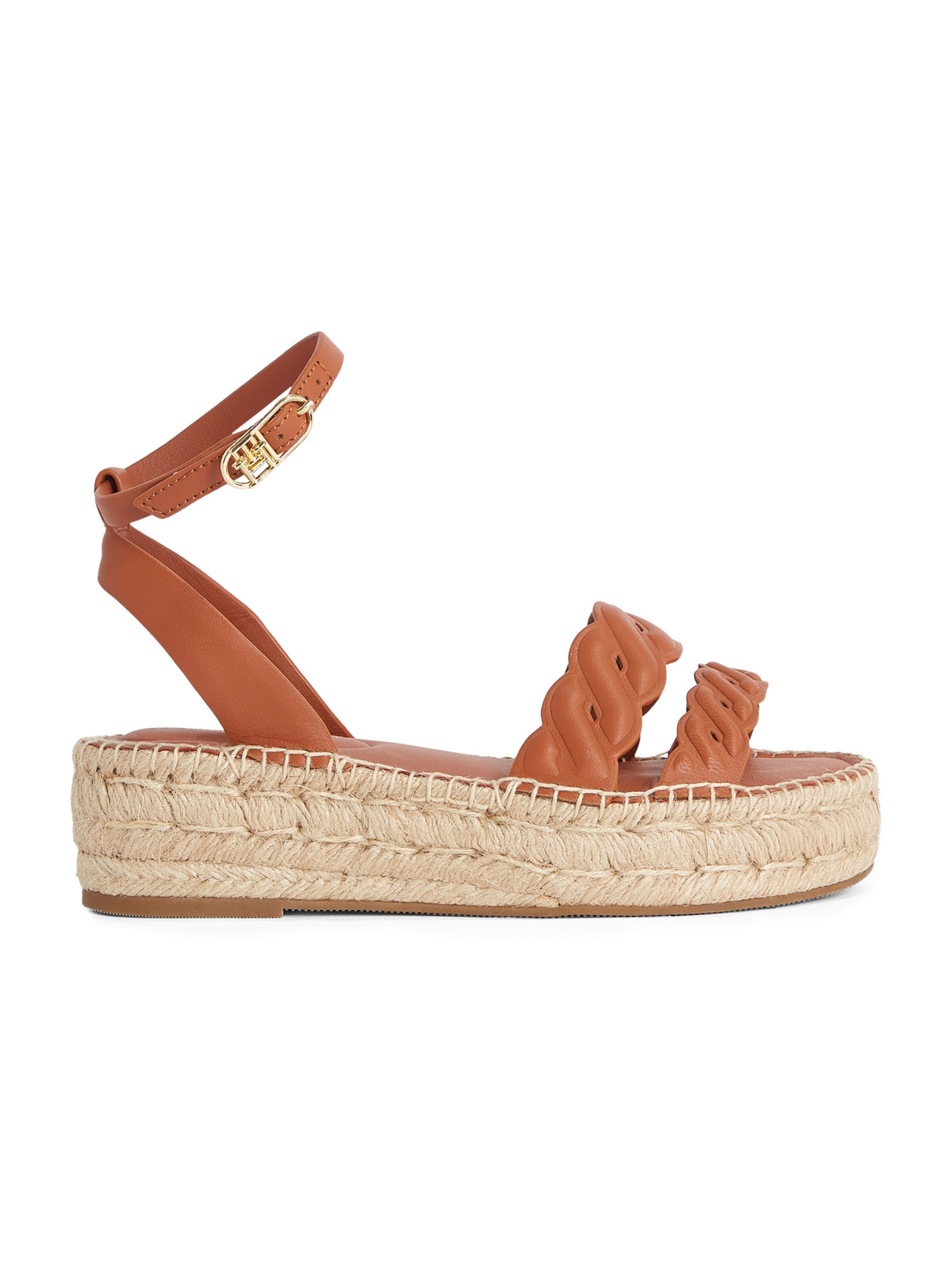 Sandalo con cinturino di TOMMY HILFIGER in marrone