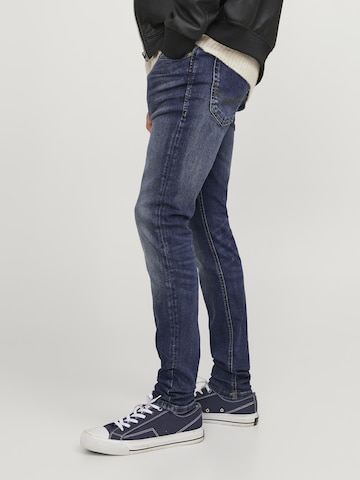 JACK & JONES Skinny Jeans 'JJLiam JJOriginal' in Blue