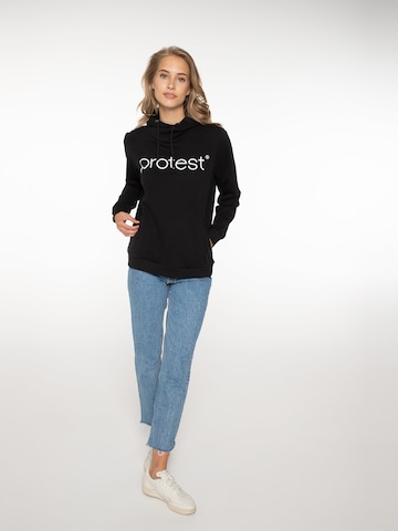PROTEST Sweater 'CLASSIC LOGO HOODY' in Black