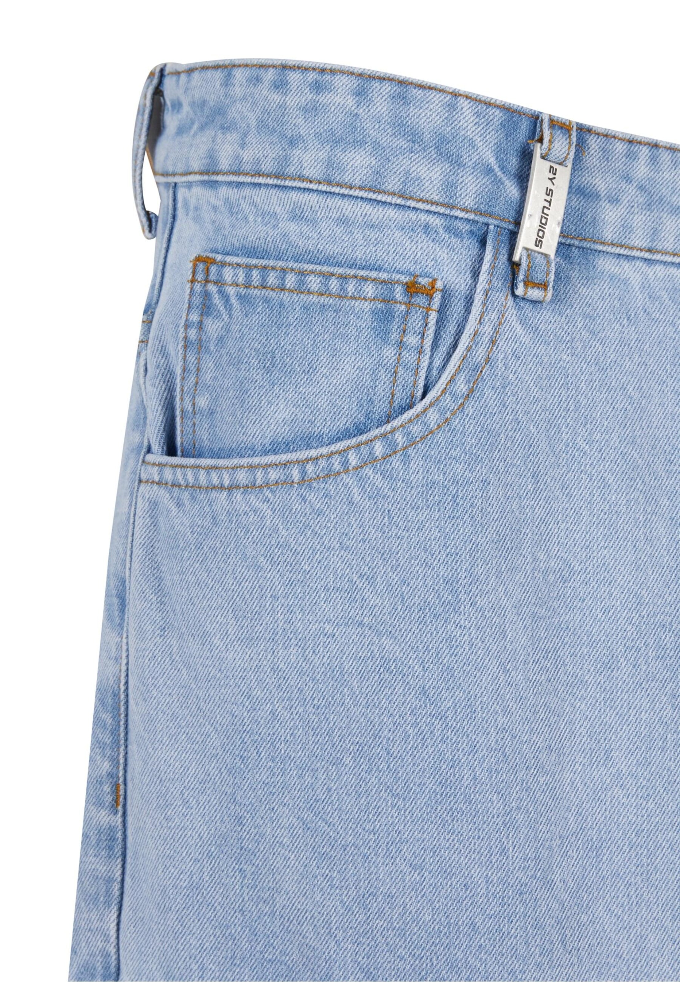 Wide Leg Jeans cargo 'Duki' 2Y Studios en bleu