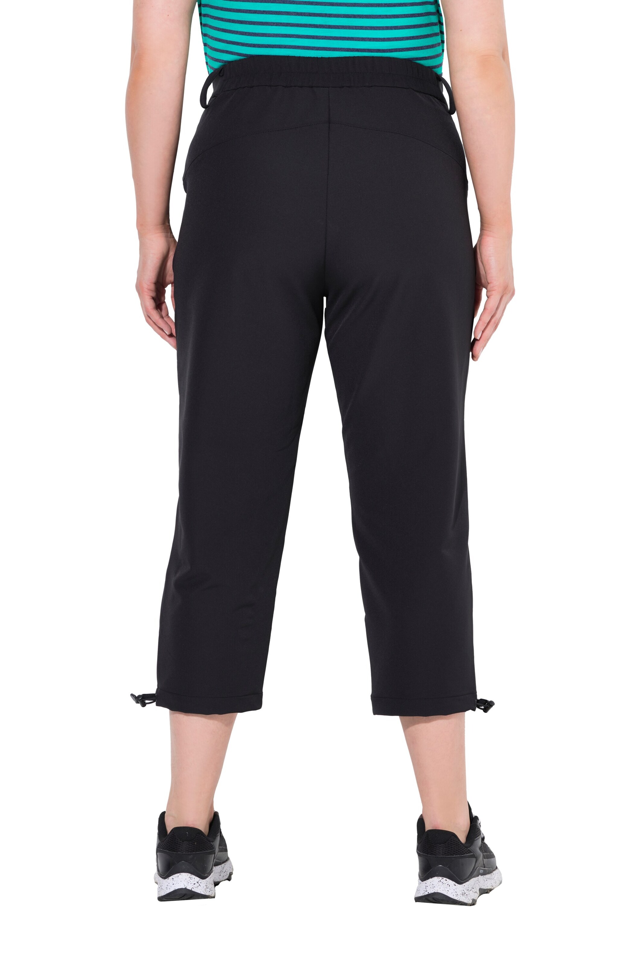 Ulla Popken Regular Hose in Schwarz