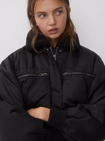 Pull&Bear Between-season jacket in Black