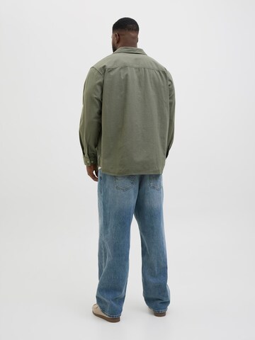 Jack & Jones Plus Comfort Fit Skjorte i grøn