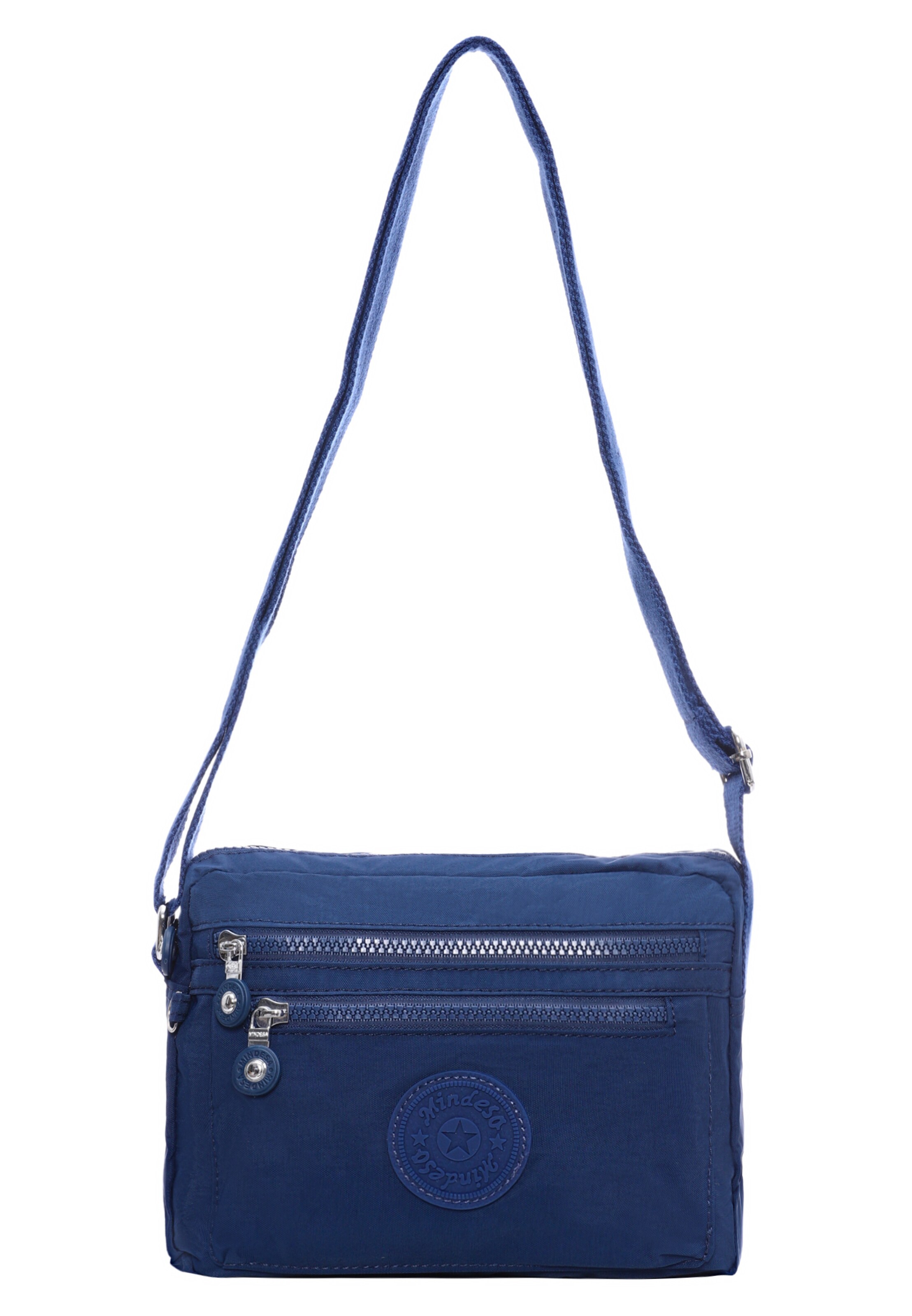Mindesa Taška cez rameno - Modrá: predná strana