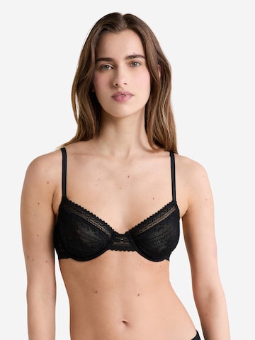 ETAM T-Shirt BH 'Aura' in Schwarz