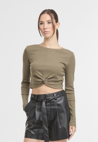 Noisy may - Camiseta 'NOOS' en verde: frente