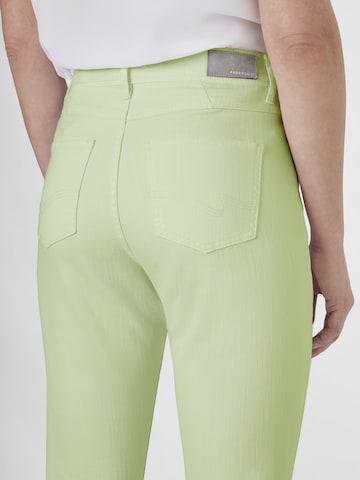 PADDOCKS Slimfit 5-Pocket Hose in Grün