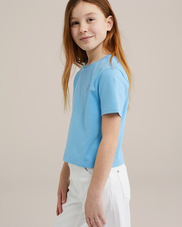 T-Shirt WE Fashion en bleu