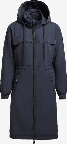 Manteau mi-saison 'VOYA4' khujo en bleu : devant