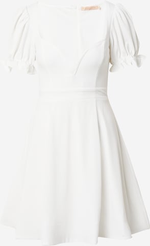 Skirt & Stiletto Šaty 'Sicily' – bílá: přední strana