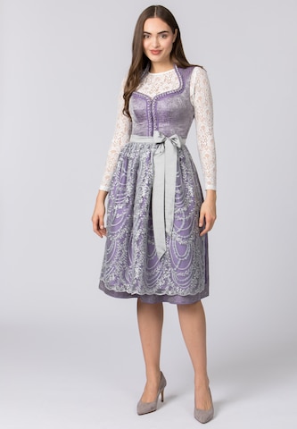 STOCKERPOINT Dirndl 'Nadira' in Purple: front