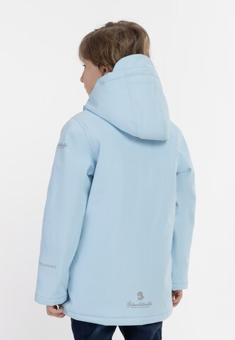 Veste fonctionnelle 'Poomi' Schmuddelwedda en bleu