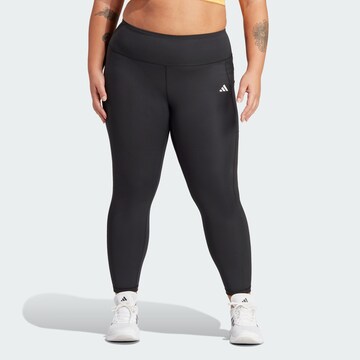 ADIDAS PERFORMANCE Skinny Sporthose 'Optime' in Schwarz: Vorderseite