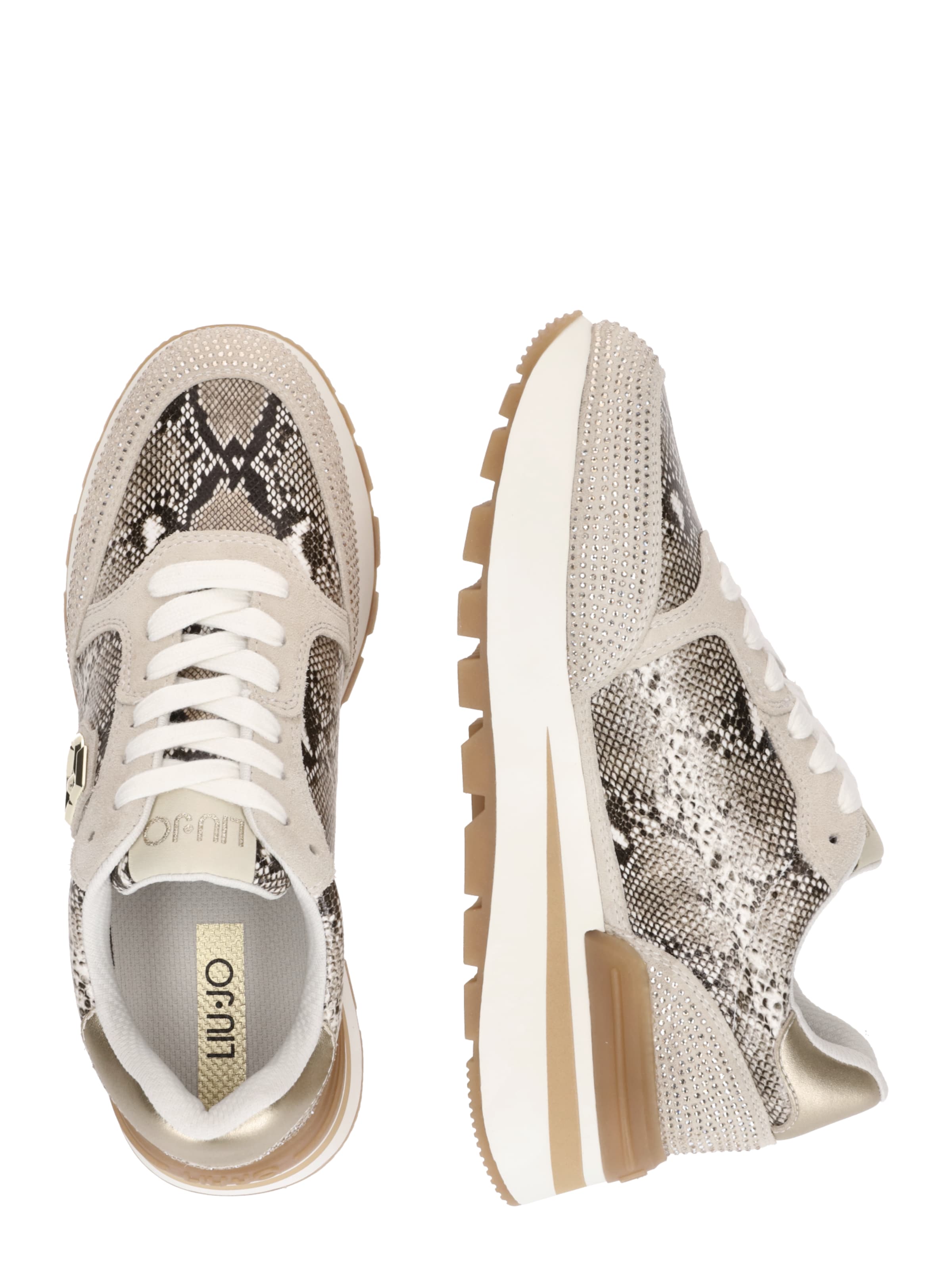 Liu Jo Nízke tenisky 'AMAZING 25' - Béžová