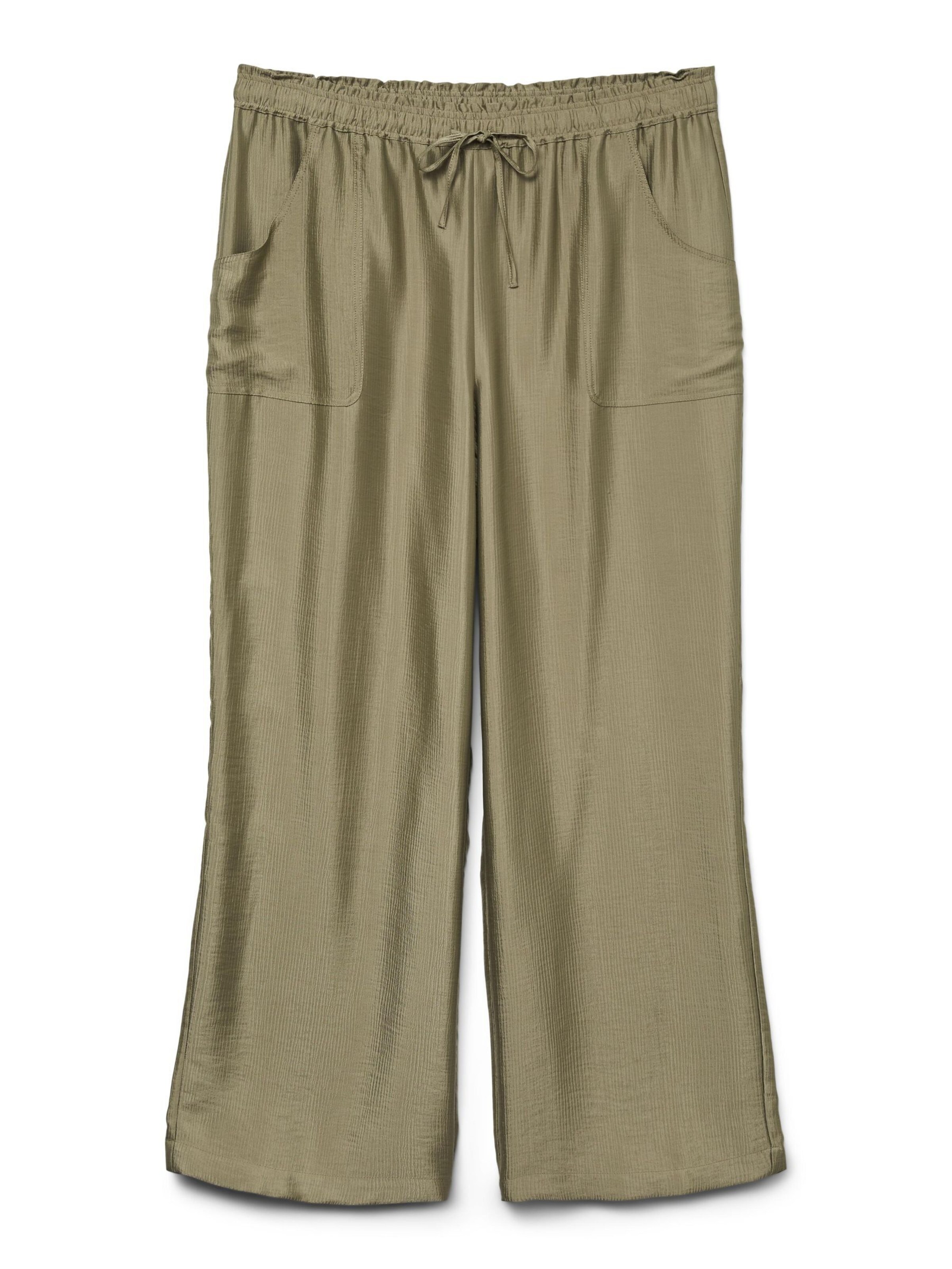 Vero Moda Curve - regular Pantalón en gris: frente