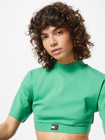 Tommy Jeans - Camiseta en verde