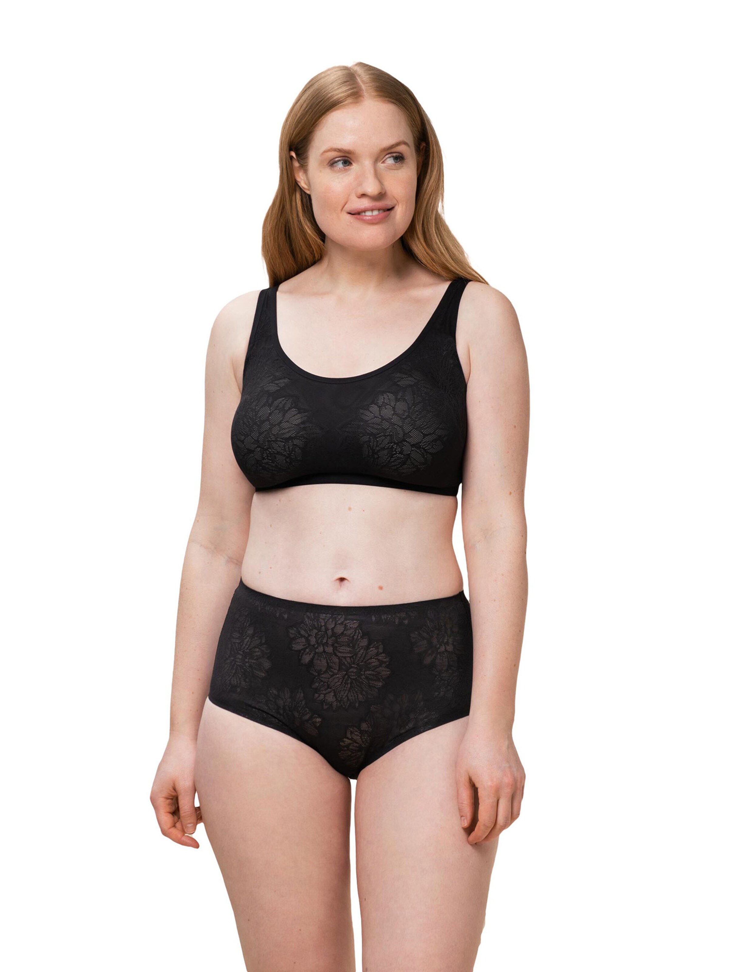 TRIUMPH - Cueca ' Fit Smart ' em preto: frente