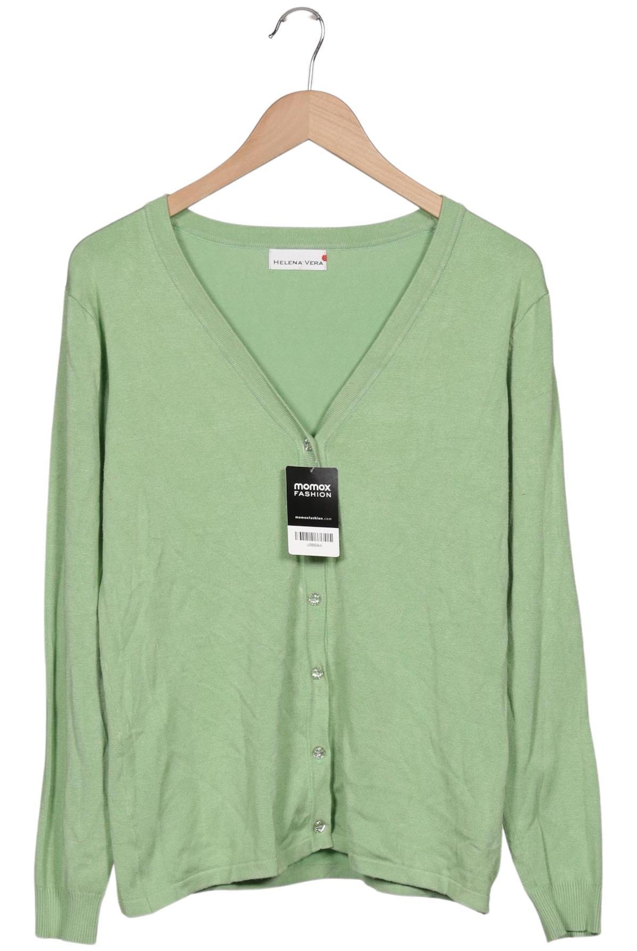 Helena Vera Sweater & Cardigan in M in Green: front