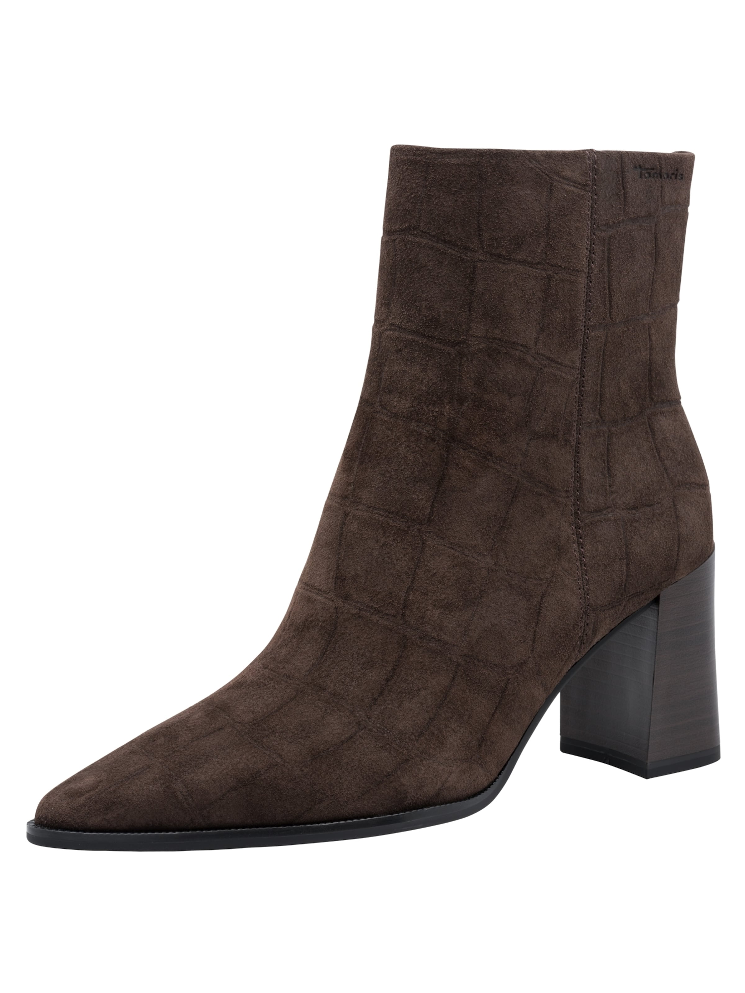 Bottines Tamaris en marron : devant