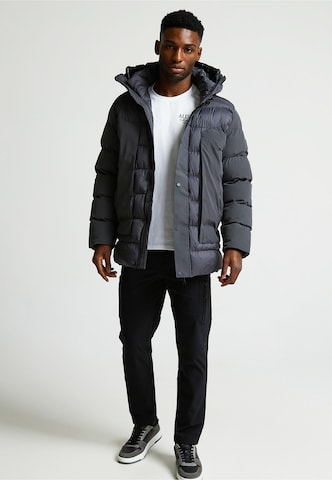 Veste d’hiver 'Conchiglia' Alessandro Zavetti en gris