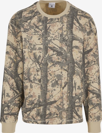 Maglietta di Karl Kani in beige: frontale