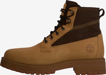 Boots stringati di TIMBERLAND in marrone: frontale