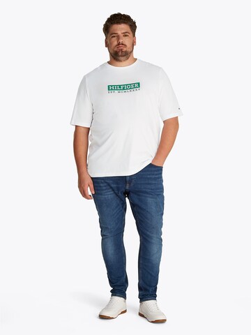 Maglietta di Tommy Hilfiger Big & Tall in bianco