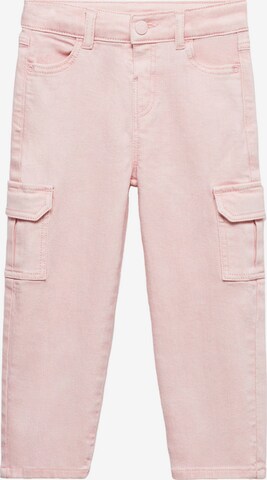 MANGO KIDS Regular Jeans 'WANDA' in Pink: predná strana