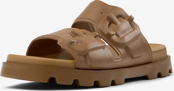 Zoccoletto 'Brutus' di CAMPER in marrone: frontale