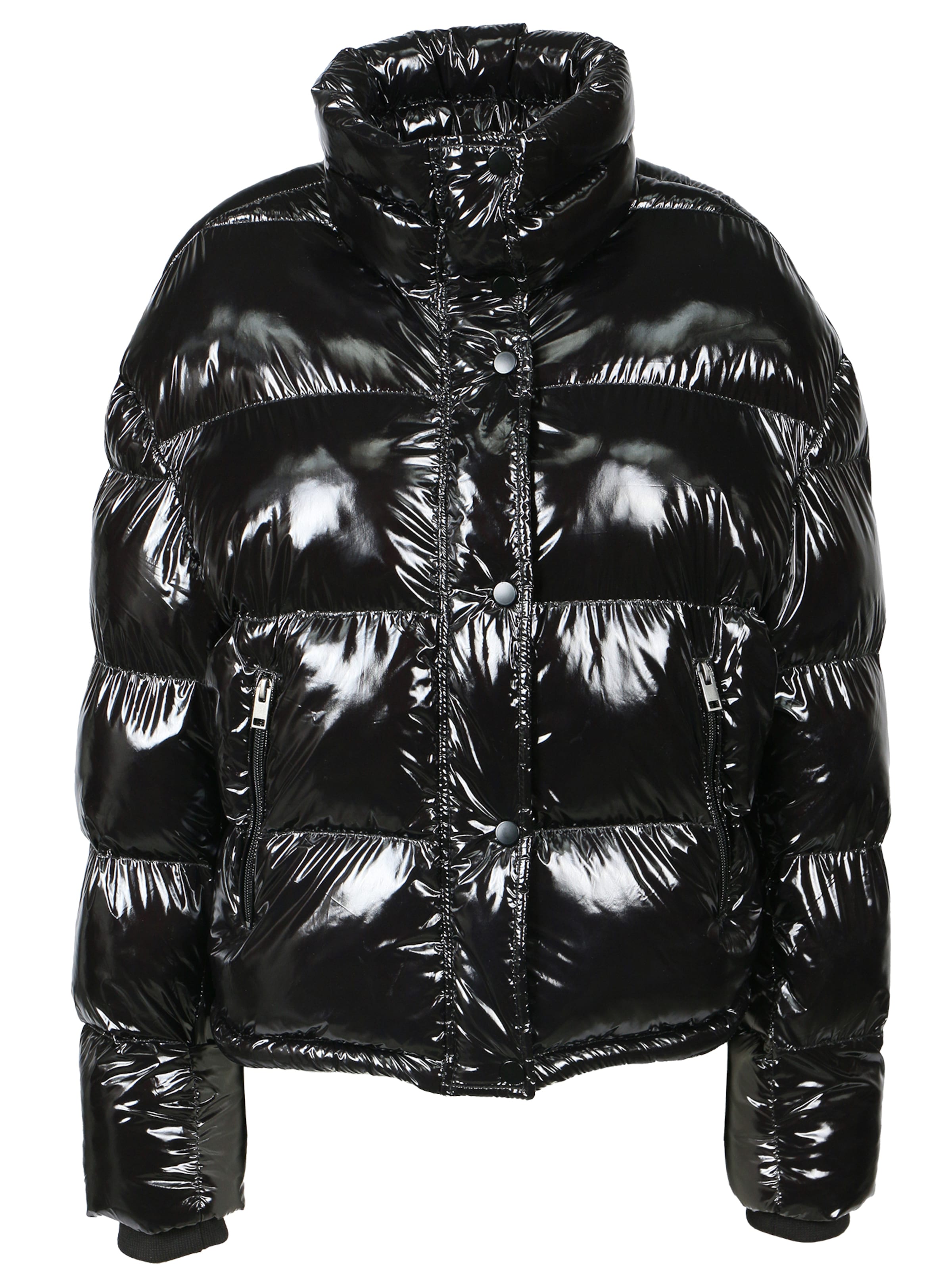 FREAKY NATION Vinterjakke i sort: forside